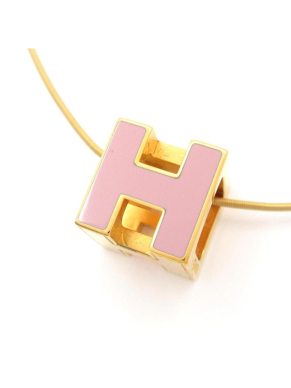 Hermes Cage D'H Gold Pink Hardware #367182H52B